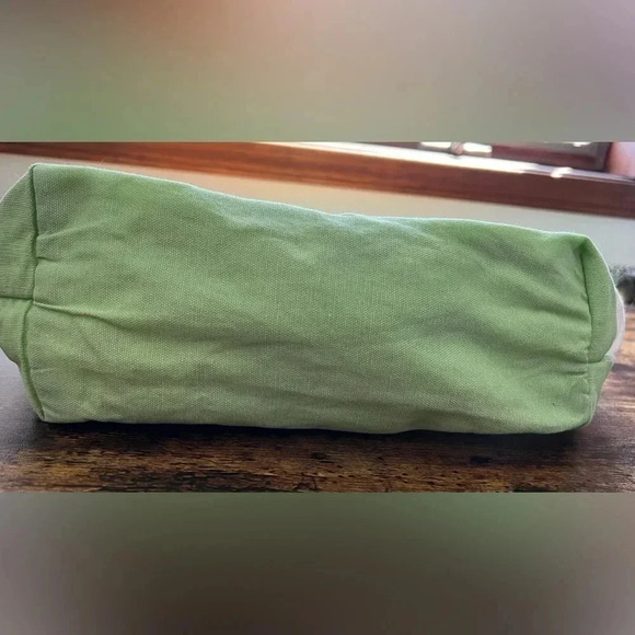 Ladies canvas flip flop belt handbag - Picture 2 of 9